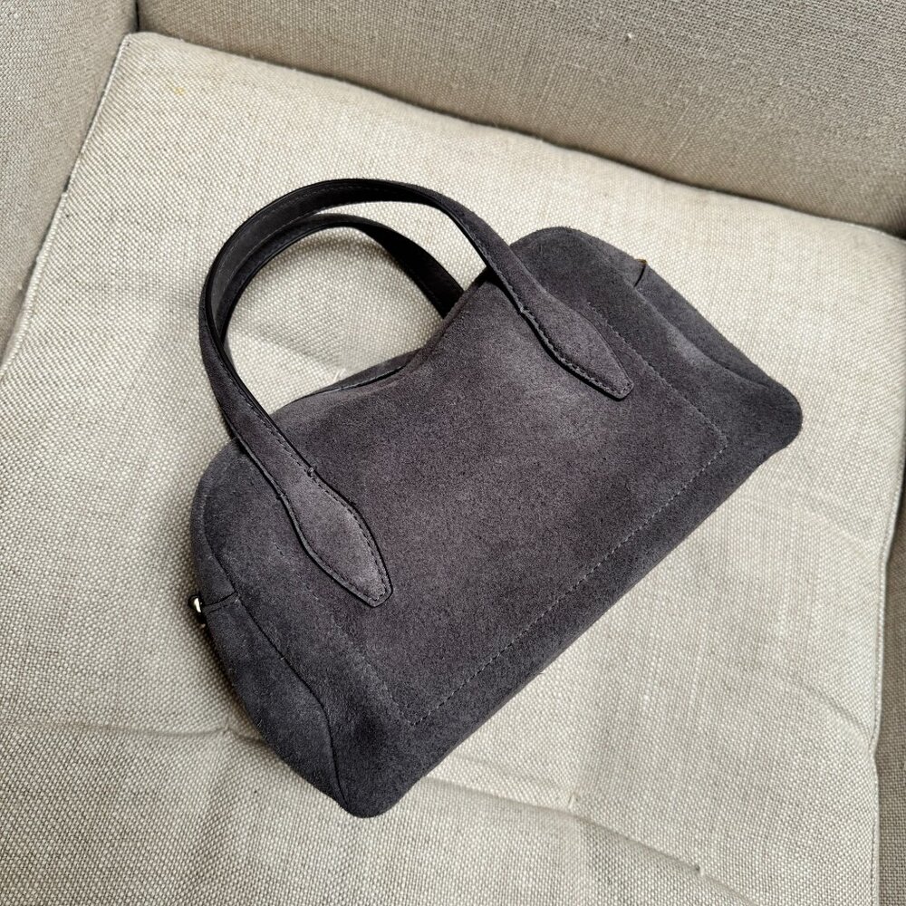 Madewell The Medium tote Bag: Coastal Granite Suede